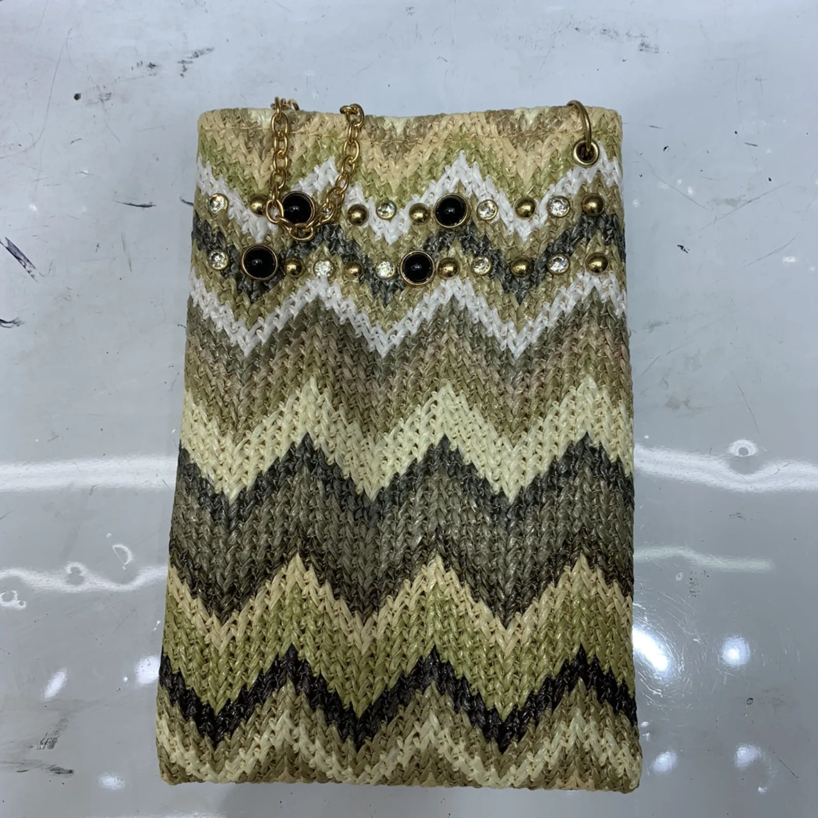 Small Woven Backpack