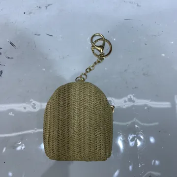 Natural Woven Coin Purse