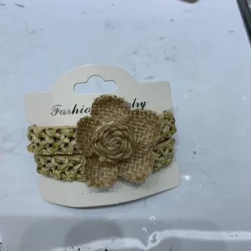 Natural Woven Flower Bracelet