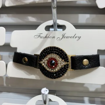 Eye Motif PU Bangle